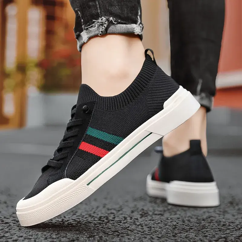 Fashion Sneakers for Men Luxury Light Mesh Breathable Outdoor Walking Loafers Male Flats Men‘s Casual Shoes Zapatos Para Hombres