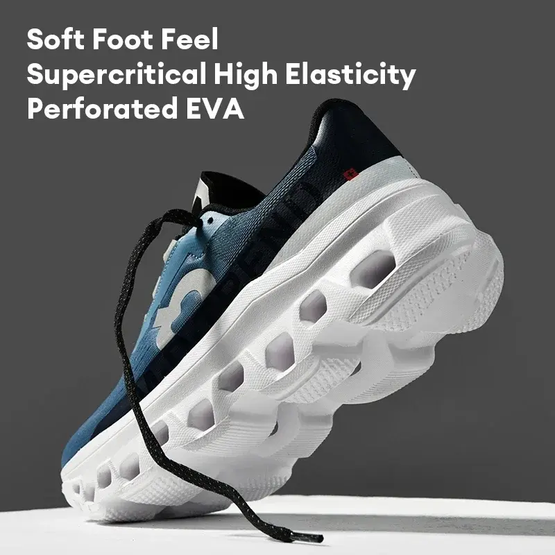 Men's Cushioning Running Shoes Outdoor Travel Walking Shoes Lightweight Athletic Casual Sneakers Male Non-Slip Sports Shoes