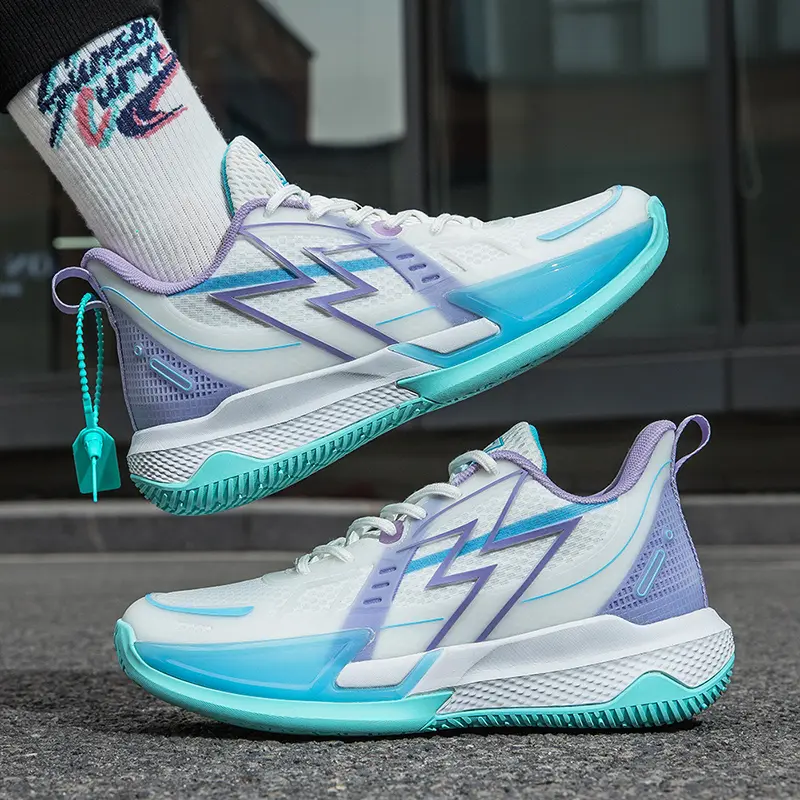 Men's Comfortable Breathable Padded Non-Slip 2024 New Outdoor Fitness Sports Fashion Running ShoesCool Basketball Shoes