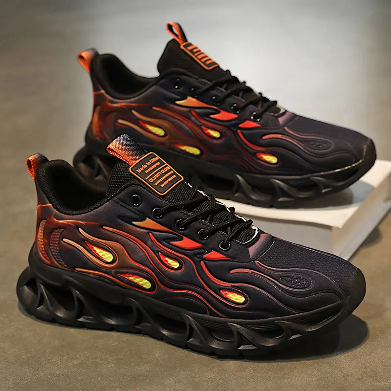 Running Shoes Men Field Training Flat Outdoor Sports Mesh Cushioning Casual Walking Shoes 2025 New Luxury Sneakers Man Zapatos