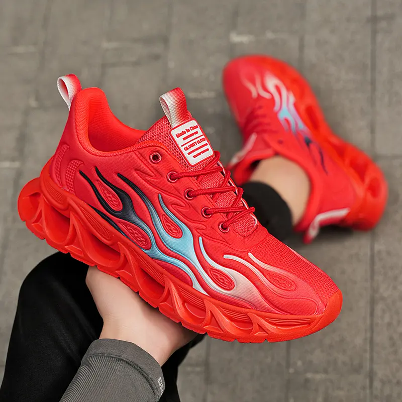 Running Shoes Men Field Training Flat Outdoor Sports Mesh Cushioning Casual Walking Shoes 2025 New Luxury Sneakers Man Zapatos
