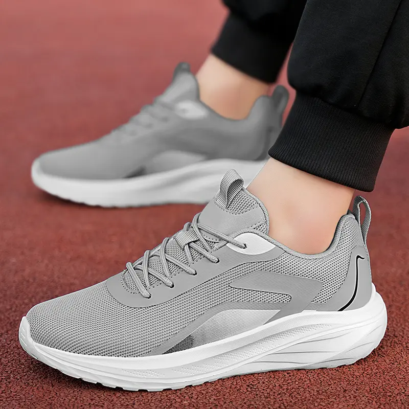 High Quality Walking Sneakers For Men Comfy Platform Sport Running Men's Sneakers Breathable Athletic Basketball Shoes Male 2025