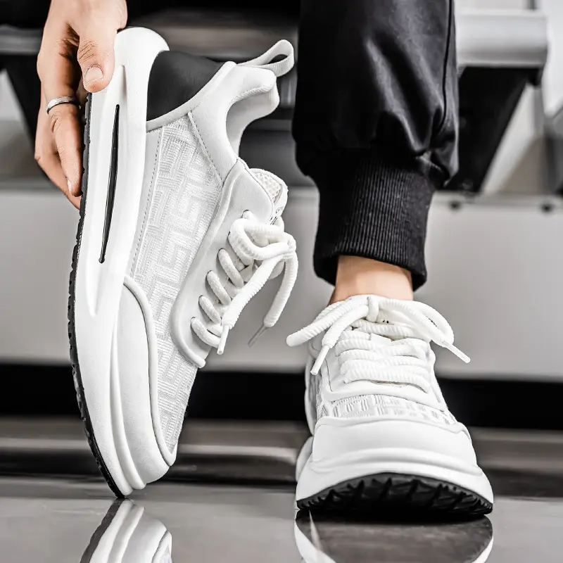 Men's Running Shoes Mesh Breathable Casual Shoes Fashion Chunky Sneakers Men Outdoor Sports Tennis Shoes Обувь Для Тенниса