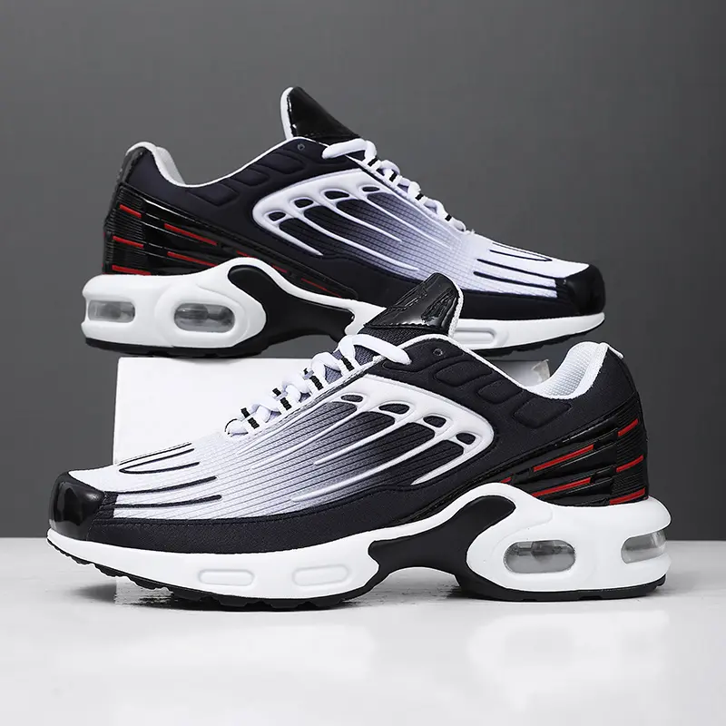2025 New Summer Large Size Couple Air Cushion Running Shoes Men Casual Trendy Sport Shoes Breathable Walking Luxury Footwear