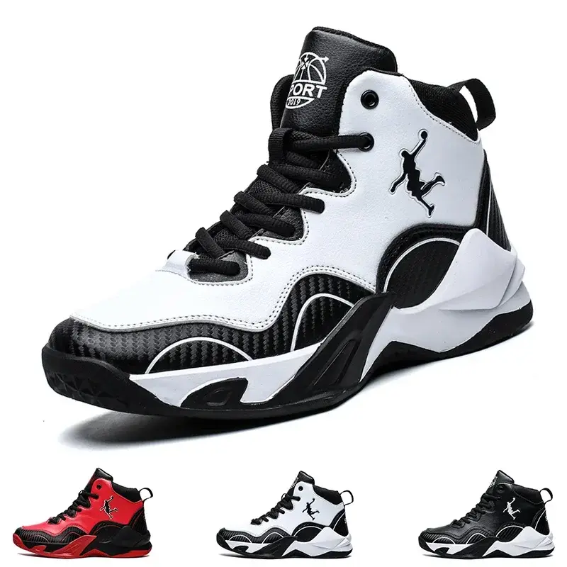 Kids Boy Breathable Basketball Woman Training Sneakers Zapatillas Men's Basketball Shoes High Top Basketball Shoes Outdoor 2025