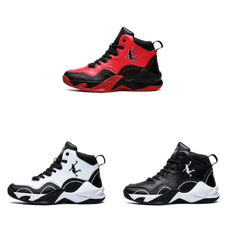 Kids Boy Breathable Basketball Woman Training Sneakers Zapatillas Men's Basketball Shoes High Top Basketball Shoes Outdoor 2025