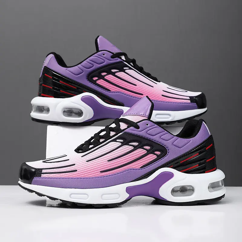2025 New Summer Large Size Couple Air Cushion Running Shoes Men Casual Trendy Sport Shoes Breathable Walking Luxury Footwear