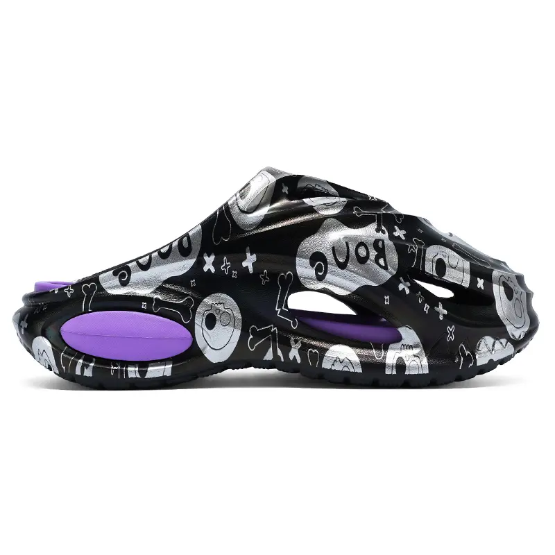 Summer Men's Massage Light EVA Slippers Indoor Outdoor Beach Casual Slides Shoes 2025 Soft Sole Flip-flops Cool Sandals Clogs