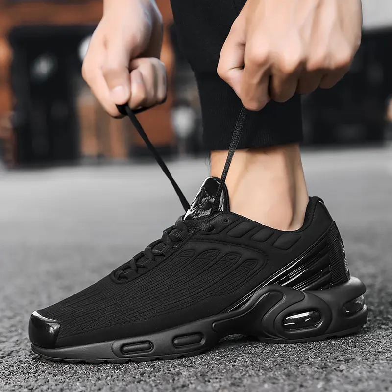 2025 New Summer Large Size Couple Air Cushion Running Shoes Men Casual Trendy Sport Shoes Breathable Walking Luxury Footwear