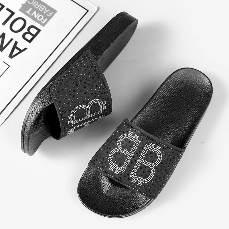 Summer Fashion Home Slippers Soft Sole Durable Plus Size Men's Shoes Outdoor Casual Beach Shoes Mens Lightweight Indoor Slippers