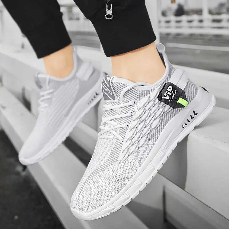 Summer Running Shoes Men Sneakers Casual Shoes Lightweight Big Size Walking Shoes Mesh Breathable Footwear Chaussure Homme