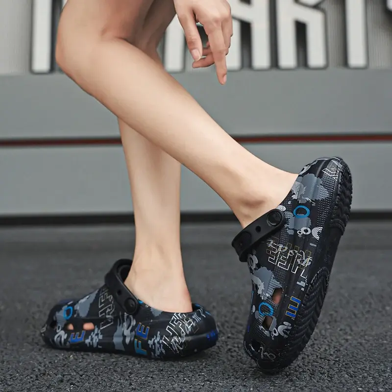 Trendy Couple Style Holiday Shoes Plus Size Summer Beach Sandals Wear Resistant Flip Flops Casual Slippers for Men Flip-flops