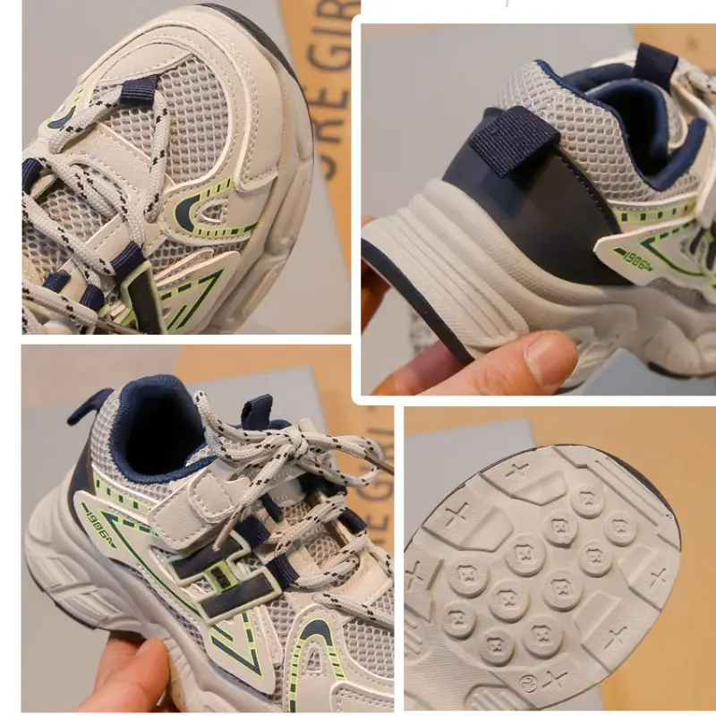 Boys & Girls Fashion Casual Sneakers Kids Trend Chic Running Shoes Basketball Shoes Kids Flat Baby Toddler Outdoor Shoes