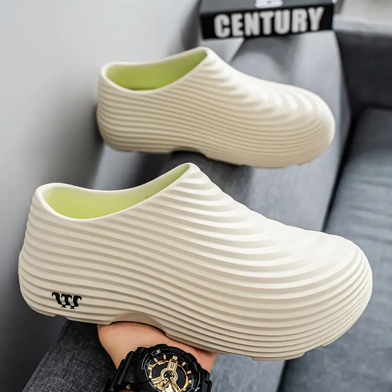 Summer Chef Shoes Anti Slip and Oil Proof Work Shoes Lazy Slippers Casual Trendy Slippers One Step Fashion Shoes Sports Shoes