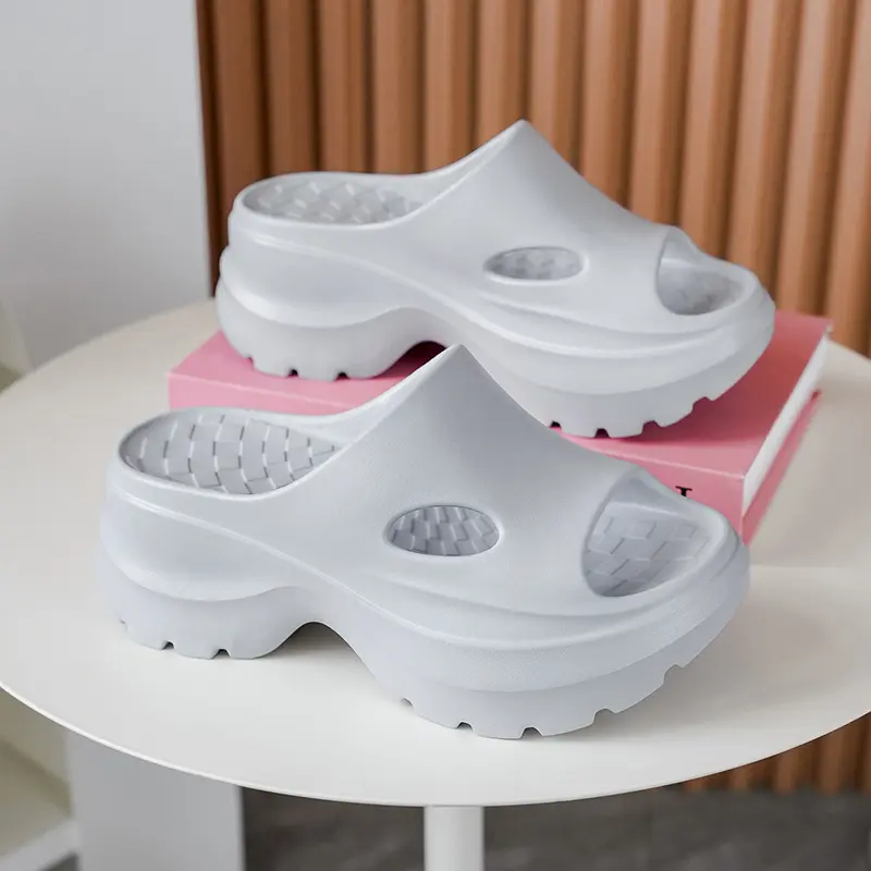 Summer Women Thick Bottom Slippers Platform Non-Slip Home Sandals Fashion Comfortable Indoor Outdoor Slides Outdoor Walking Shoe