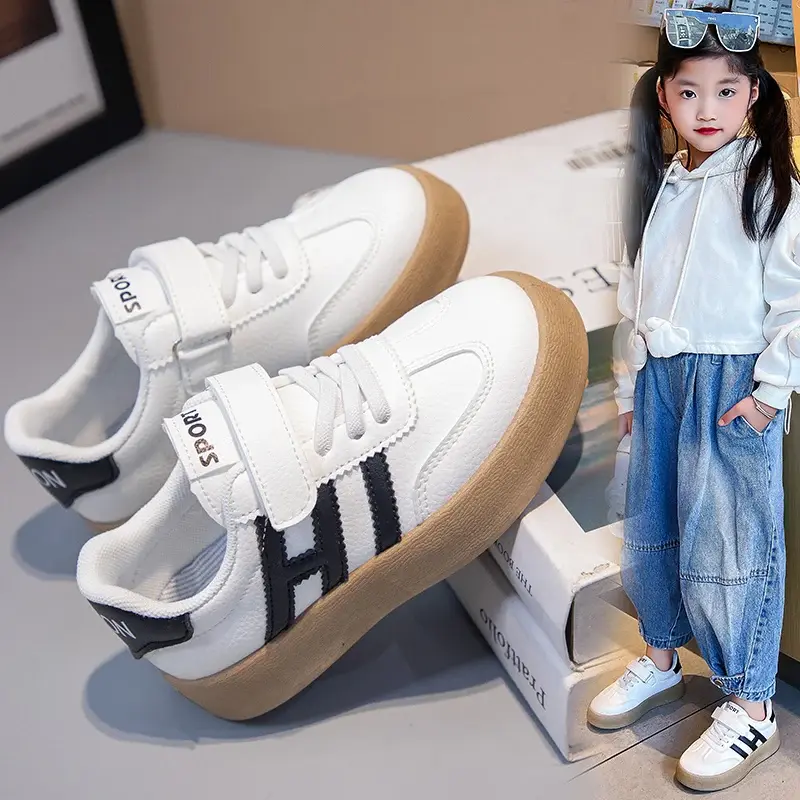 New Kid's Casual Shoes Fashion Board Shoes Children's Soft Lightweight Sneakers Toddler Girl Shoes Boy's Forrest Gump Shoes
