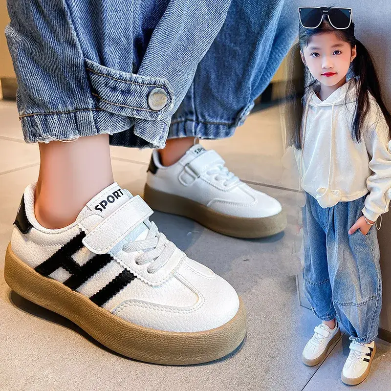 New Kid's Casual Shoes Fashion Board Shoes Children's Soft Lightweight Sneakers Toddler Girl Shoes Boy's Forrest Gump Shoes