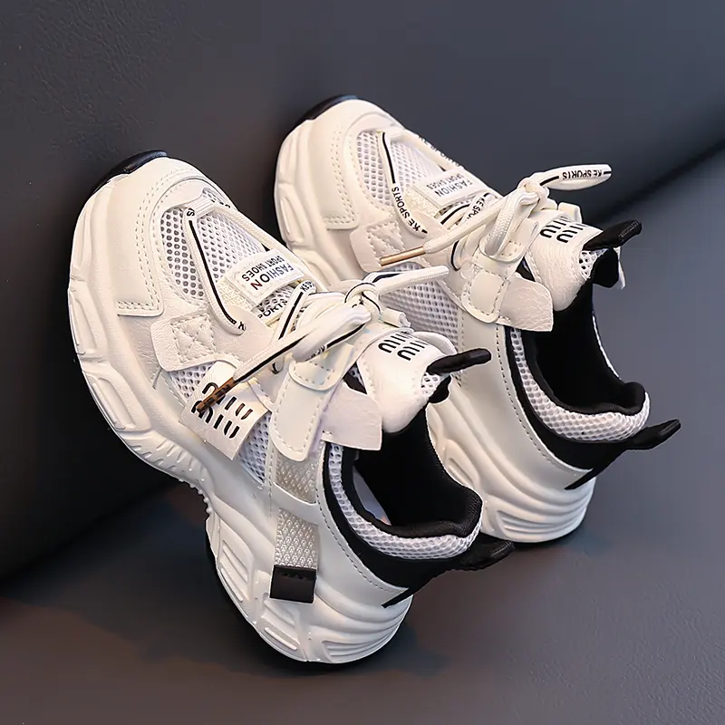 Kids Mesh Breathable Sports Shoe Lightweight Versatile Infant Boys Girls Baby Casual Shoes Spring Summer Children Running Shoes