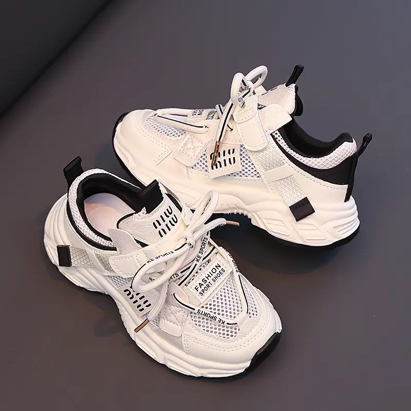 Kids Mesh Breathable Sports Shoe Lightweight Versatile Infant Boys Girls Baby Casual Shoes Spring Summer Children Running Shoes