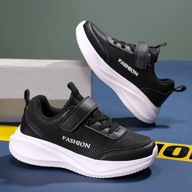 Childrens Breathable Summer Mesh Lightweight Running Shoes Sneakers Flat Soft Sole 2025 New Original Kids Shoes for Boys