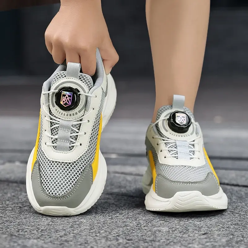 Children Lightweight Students School Summer Air Mesh Kids Shoe for Boys Sports Breathable Sneaker Size 28-39 Casual Shoes