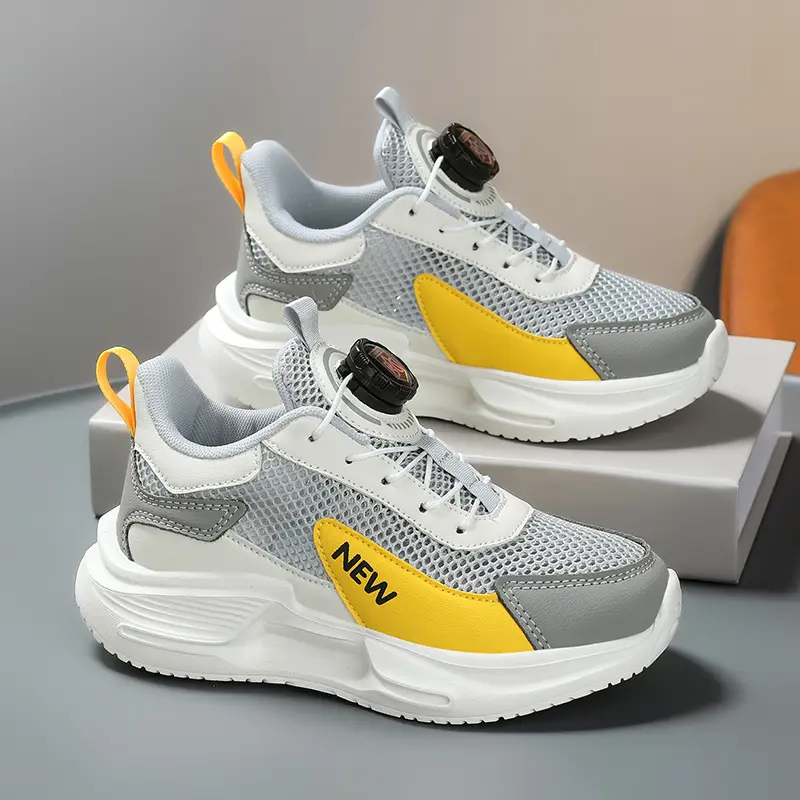 Children Lightweight Students School Summer Air Mesh Kids Shoe for Boys Sports Breathable Sneaker Size 28-39 Casual Shoes