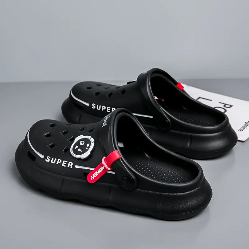 Unisex Casual Slippers Men Clogs Garden Lightweight Non Slip Slides Women Slippers Hollow Out Beach Sandals Adult Sandalias Homb