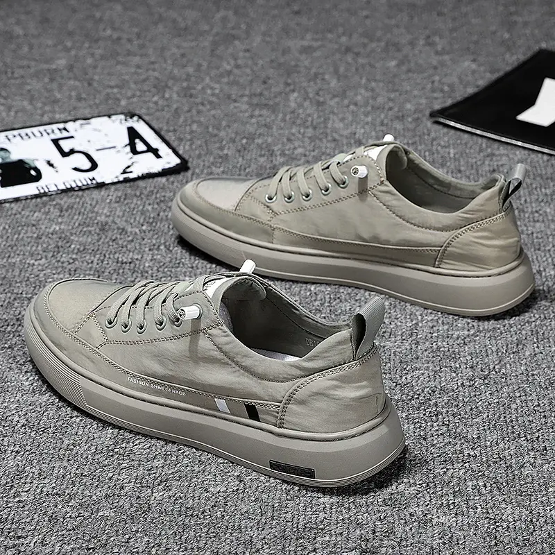 Sneakers Men Shoes Comfortable Breathable Ice Silk Casual Shoes Lightweight Walking Flat Shoes Male Sneakers Summer Tennis Shoe