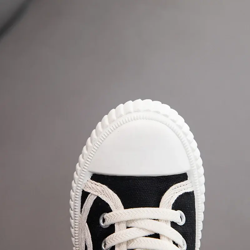 Children's Soft Sole Comfortable Cookie Shoes Canvas Shoes Boys and Girls Breathable Non-slip Leisure Sports Canvas Shoes