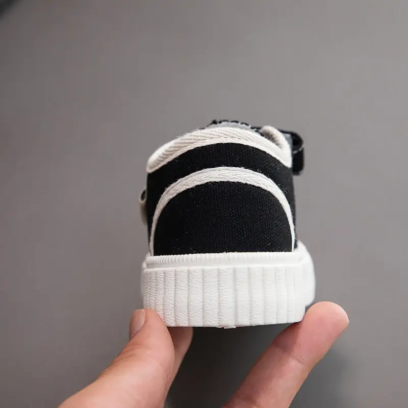 Children's Soft Sole Comfortable Cookie Shoes Canvas Shoes Boys and Girls Breathable Non-slip Leisure Sports Canvas Shoes
