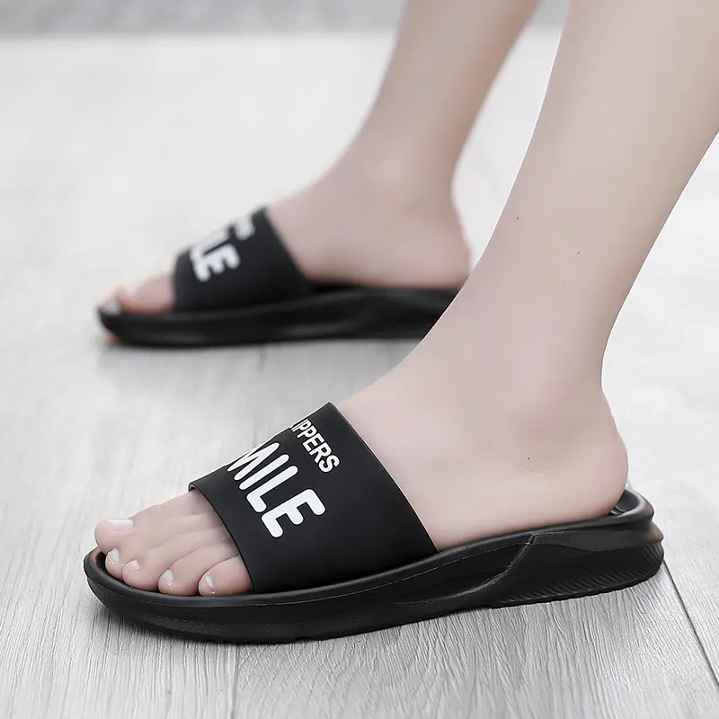 Summer Men Slippers Indoor Home Slides Bathroom Shoes Outdoor Garden Shoes Massage Clogs Male Beach Slippers Flip-Flops Mules 45