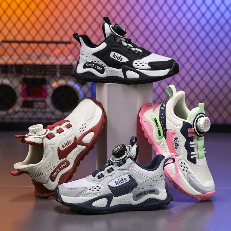 Boys Girls Lightweight Running Shoes Summer Breathable Mesh Sneakers for Kids Comfortable Walking Shoes Children Casual Shoes