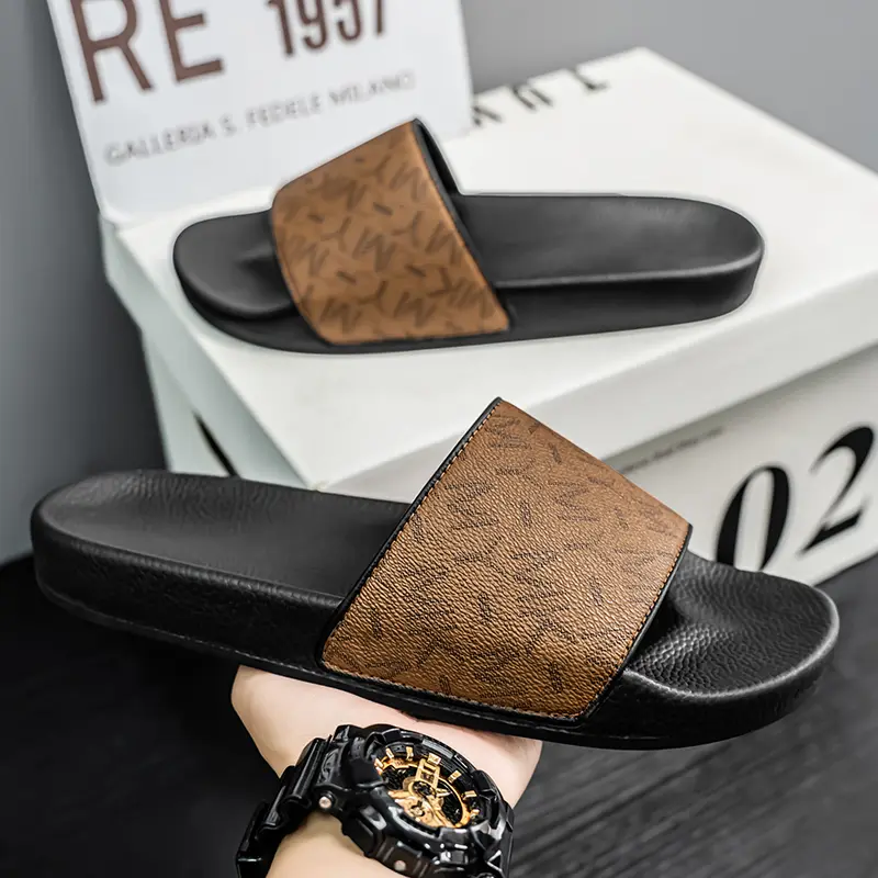 Summer Slippers for Men Women Eva Soft Bottom Slippers Indoor House Slides Flat Sandals Outdoor Beach Shoes Man Flip Flops 2025