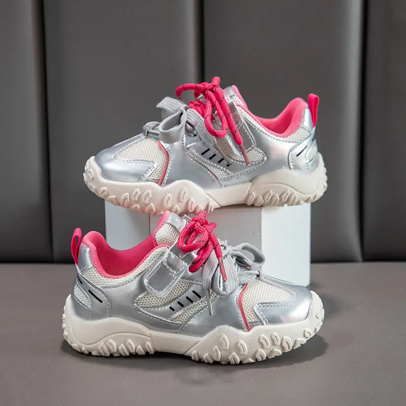 Ultra Boys' And Girls' Running Shoes Lightweight Soft Bottom Breathable Mesh Summer New Style Children's Sports Shoes tenis