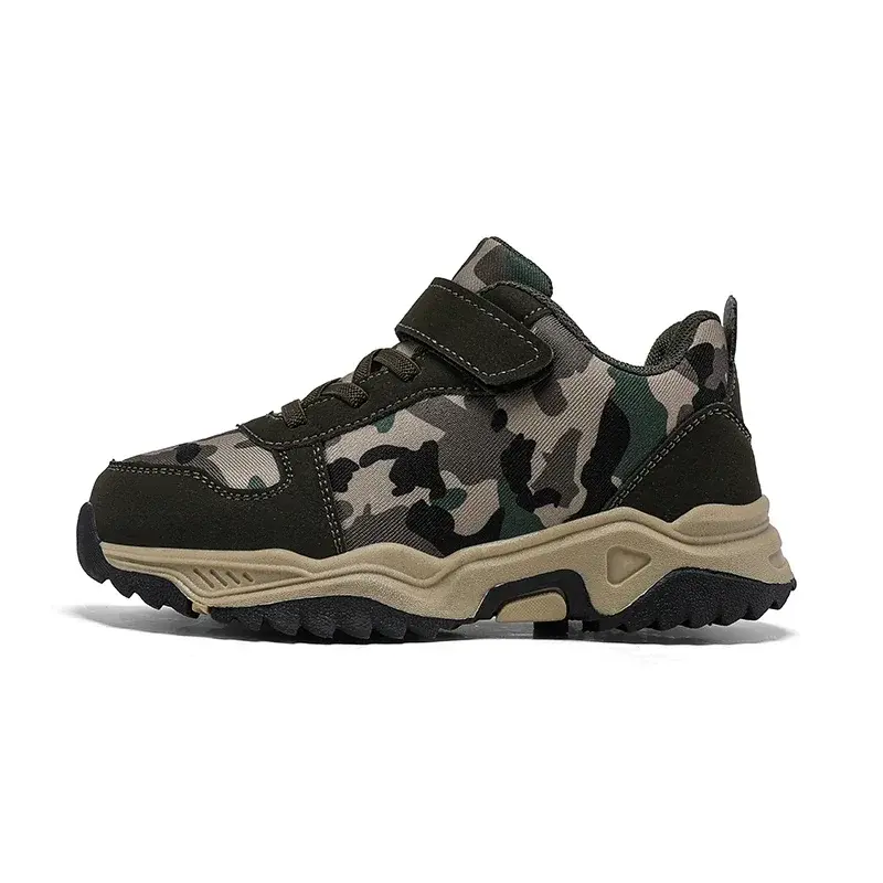 Brand Kids Sports Tennis Shoes Breathable Mesh Boys Girls Running Shoes Outdoor Casual Shoes Summer Children Camouflage Sneakers