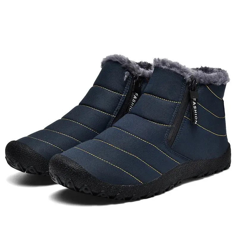 2025Winter Outdoor Snow Boots, Couple Shoes, Hiking Shoes, Men's  Women's  Ski  High-Top Cotton