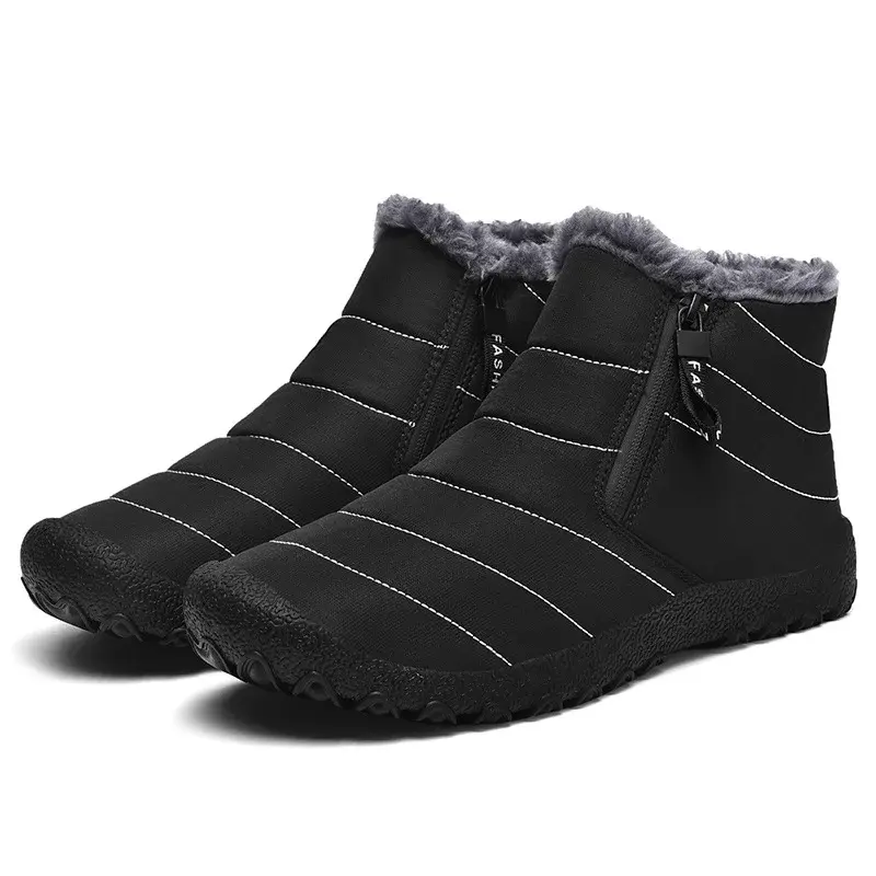2025Winter Outdoor Snow Boots, Couple Shoes, Hiking Shoes, Men's  Women's  Ski  High-Top Cotton