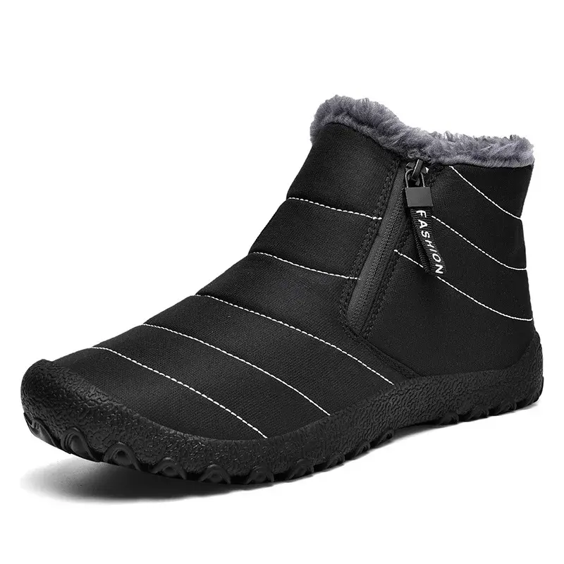 2025Winter Outdoor Snow Boots, Couple Shoes, Hiking Shoes, Men's  Women's  Ski  High-Top Cotton