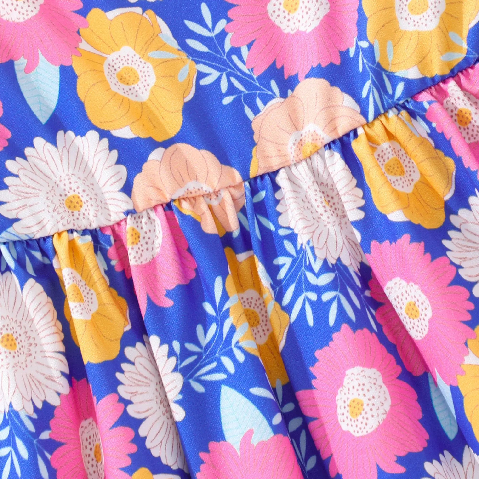 Colorful Dress for KIds Girl Clothes Summer Sunflower Strap Toddler Dresses Cute Sweet Casual Baby Girl Dress 2 3 4 5 6 7 Yrs
