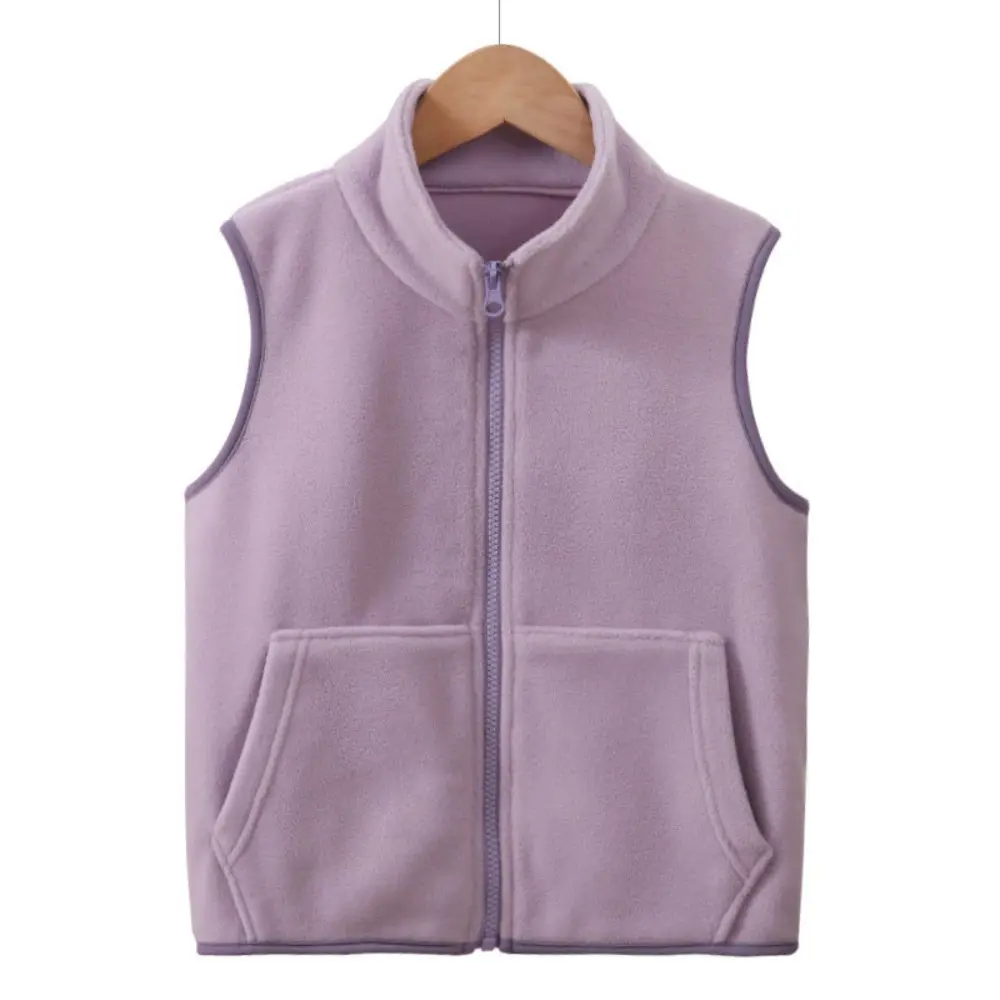 Bear Leader Autumn Teenagers Girls Clothes Fashion Solid Color Children's Clothing Korean Version Solid Color Sleeveless Vest