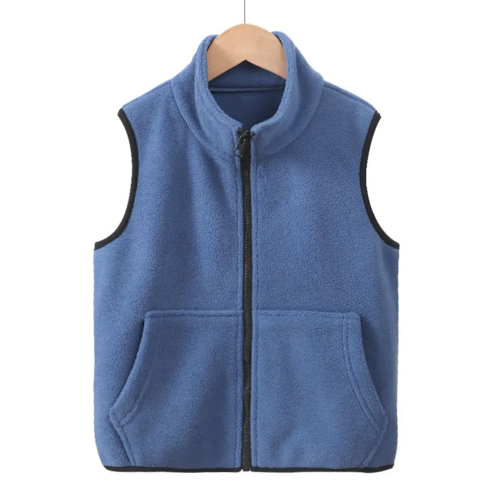Bear Leader Autumn Teenagers Girls Clothes Fashion Solid Color Children's Clothing Korean Version Solid Color Sleeveless Vest