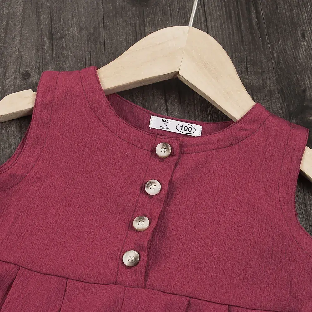 Bear Leader Kids Girls Jumpsuits 2024 New Fashion Girl Baby Casual Bodysuits Children Solid Costumes Sleeveless Clothing 3-7Y