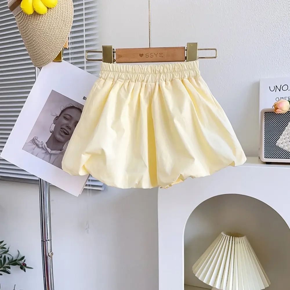 Bear Leader 3-6 Year Old Cute Baby Girls Clothes Summer Korean Version Yellow Children's Set 3D Flower Sleeveless Vest+Shorts