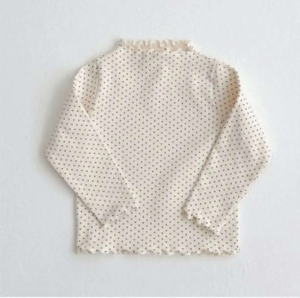 Bear Leader 2-6 Year Old Girls Clothes Autumn Fashion New Stripe Dot Flower Printed Long Sleeves Top Shirt Kids Casual Wear