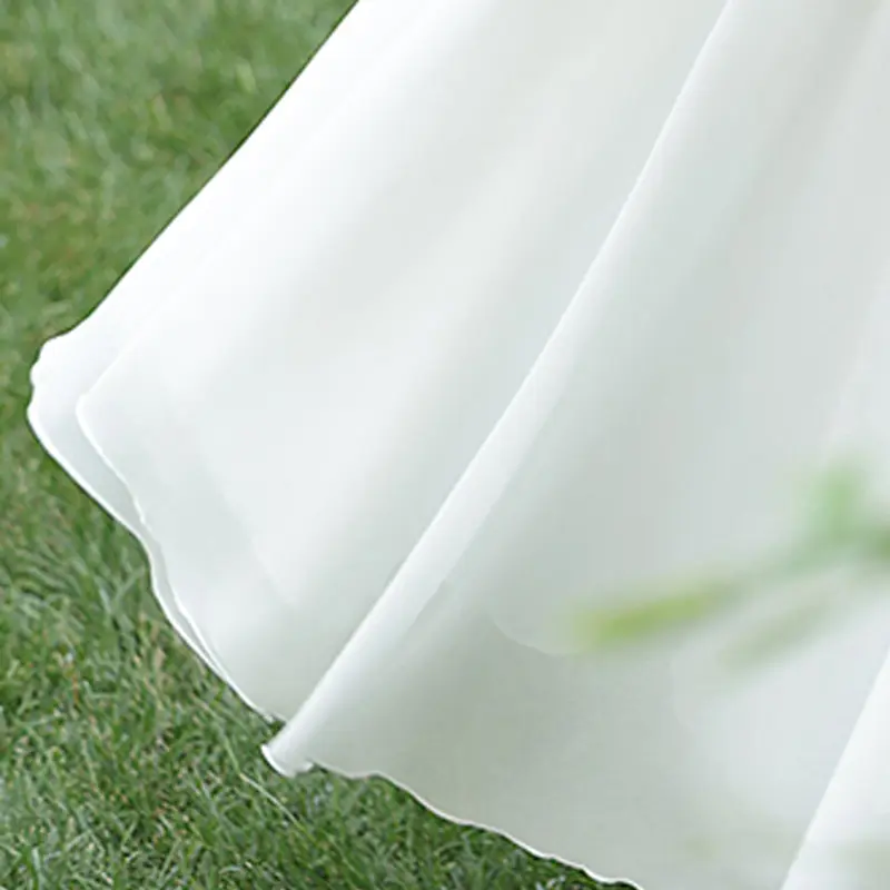 New chiffon girls' dress, vacation style princess dress, girls' party dress