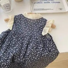 Girls' Floral Summer Dress - Sleeveless Princess Play Dress | Lightweight Baby & Toddler Outfit