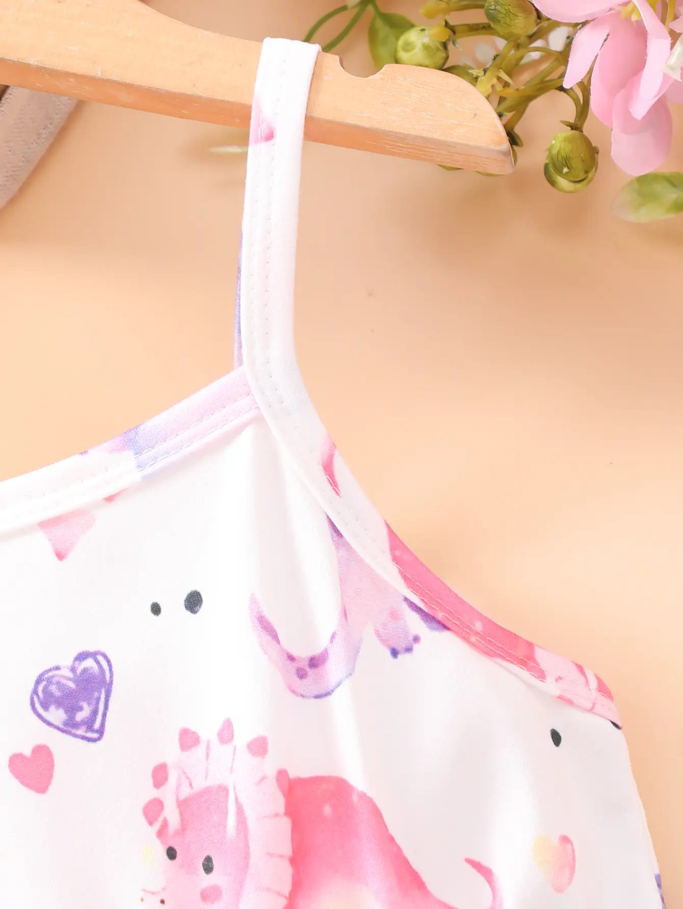 Toddler Girls Dresses Girl Spring Summer Outfits Casual Cartoon Dinosaur Print Cute Dress