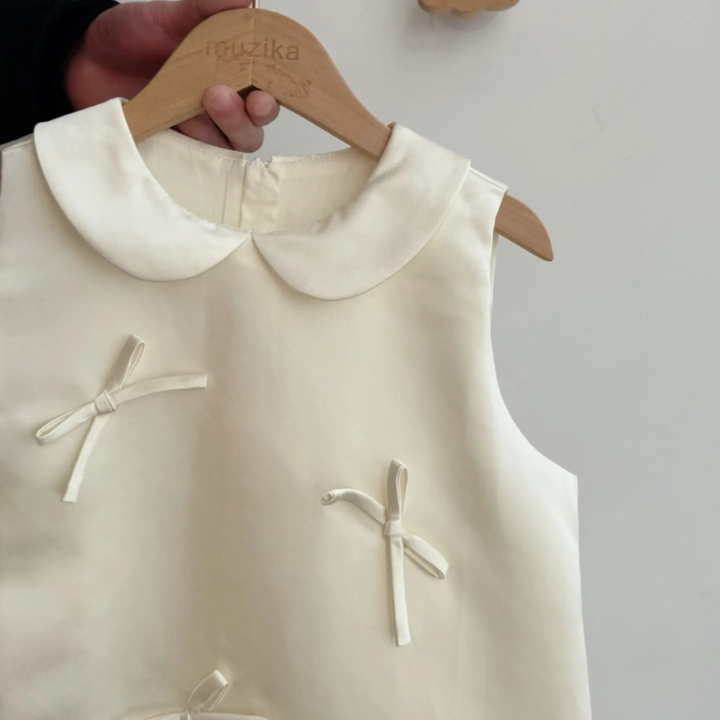 2025 Spring/Summer Collection Girls' Light Luxury Vest Skirt Little Girl's Skirt Small Fragrant Style Dress