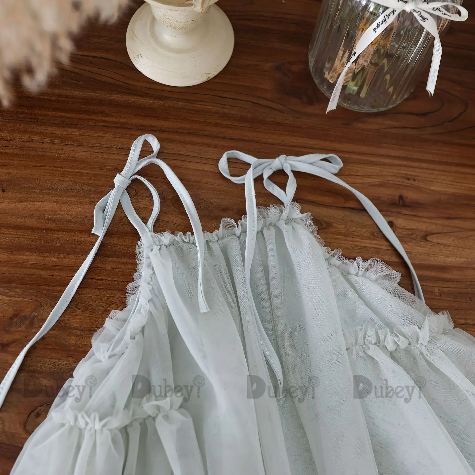 Ins New Born Baby Girls Sling Dress for Kids Sleeveless Ruffles Bottom Clothing Princess Summer Beach Sundress 1-6Y