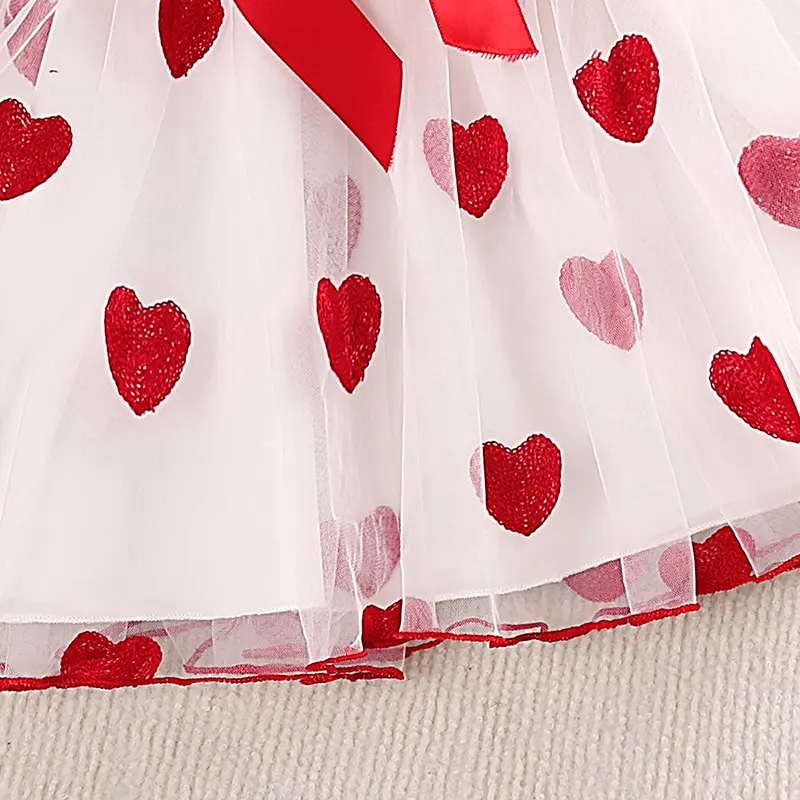 Kids Dresses for Girls 4-7 Years Korean Casual Dresses Summer Girl Cute and Sweet Little Flying Sleeves Sleeveless Dress